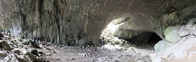 Aspecto general de la cueva